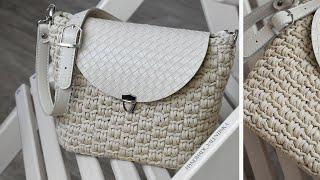 КЛАССИЧЕСКАЯ ВЯЗАНАЯ СУМКА КРЮЧКОМ| crochet bag | Fashionable bag