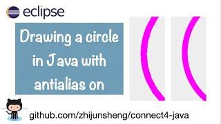 JPBE005: Drawing a circle in Java with antialias on