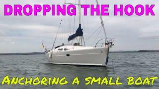 How to Anchor a small boat