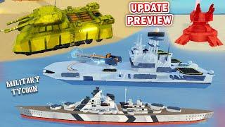 PREVIEW of LE Bismarck, Railgun Destroyer, Ratte P1000 Tank, Deployable Anti Air Sentry AI