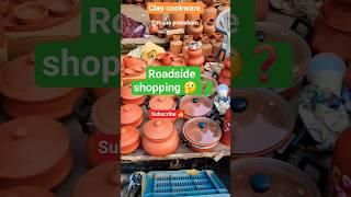 CLAY COOKWARE #earthernware #nature #health#terracotta #safety #shopping #road #shorts
