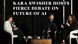 Kara Swisher Hosts Fierce Debate On Future Of AI With Google VP, AI Ethicist