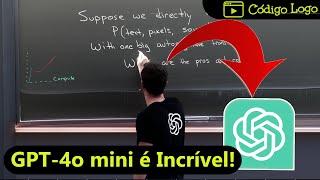 Novo Modelo da OpenAI! O GPT-4o mini agora no ChatGPT!