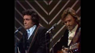 Kris Kristofferson & Johnny Cash - Sunday morning coming down (1978 Johnny Cash Christmas Show)