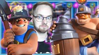  ИХ БОЯЛАСЬ ДАЖЕ ЭЛИТА! ШАХТЕР, ШУСТРЫЙ ШАХТЕР И ЗОЛОТЫЕ ТОННЕЛИ / Clash ROyale