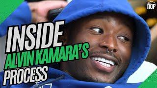 Inside Alvin Kamara's weekly process to prepare for a game