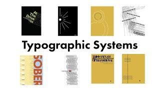 Typographic Systems