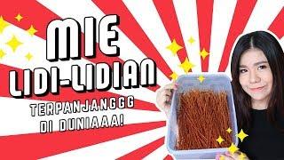 CARA MEMBUAT MIE LIDI-LIDI AN JAJANAN MASA KECIL!!!