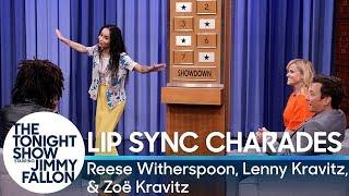 Lip Sync Charades with Reese Witherspoon, Lenny Kravitz and Zoë Kravitz