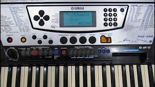 Ламбада.  YAMAHA PSR-340 Как играть Ламбаду на синтезаторе