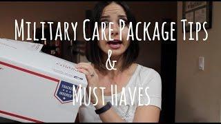 Military Care Package Tips and Must Haves