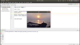 Python GUI Tutorial - 16 - Canvas - create image  | Tkinter