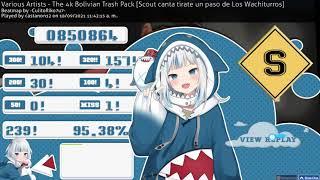 Osu Mania - Scout canta tirate un paso de los wachiturros 4k  (S)