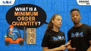 What is a Minimum Order Quantity (MOQ)? | Amazon 101