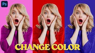 Photoshop Tutorial: Change into Any Color in Photoshop