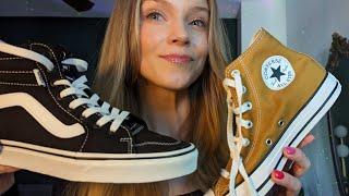 ASMR Shoe Sounds  | Tapping, scratching and whispers for ultimate tingles