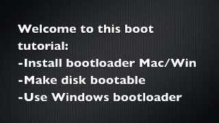 The OSX86 (Dual)boot Tutorial, Chameleon RC3, Fix boot0 error,EasyBCD, bootthink and PC EFI.