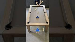 The Double To Finish Was Irresistible! | Crazy Cue Challenge ⏱️ | #pool #Billiards #shorts