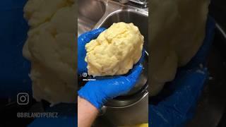 Primera vez haciendo mantequilla usando heavy cream! 