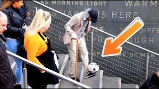 Old Man Crazy Football Skills Prank