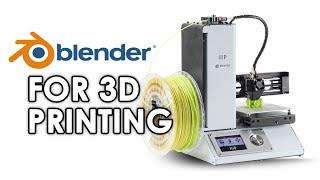 Learn Blender 2.8+ for 3D printing