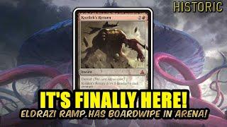 Finally, A Proper Boardwipe For Eldrazi In Arena! Eldrazi Ramp | Historic BO3 Ranked | MTG Arena