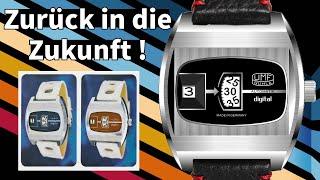 digitale Scheibenuhr mit springender Stunde - NEU - von UMF-Ruhla #uhren #watch - Oktober 2024