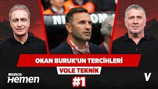 Osimhen yoksa Okan Buruk çift forvet düşünmüyor | Önder Özen, Metin Tekin | VOLE Teknik #1