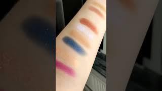 Свотчи Influence Beauty Crypto Pallete swatches. music: Current Value - Edge of Dreams