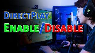 What is DirectPlay ? How to Enable the DirectPlay (Windows 10/11) | Legacy Component!!