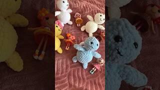Как думаете, похожи?  #lalaloopsy #crochet #dolls #lalaloopsyвероника