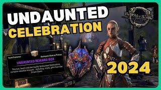 ESO Undaunted Celebration 2024 Event Guide | Elder Scrolls Online Undaunted Event PVE Dungeon Event