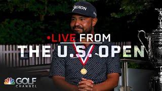 J.J. Spaun talks Round 4, delay, career arc on LF set | Live From the U.S. Open | Golf Channel