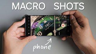 How to Take Macro Shots With A Phone + How To Make Them Better