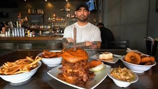 ONLY 20 MINUTES TO FINISH THIS "DILLINGER GAUNTLET" FOOD CHALLENGE! | @natefiggs