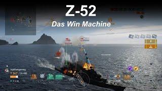 Z-52 final das win machine - World of Warships Legends - Raw Gameplay