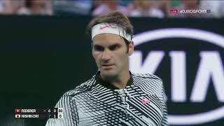 Australian Open 2017 R4 - R.Federer vs K.Nishikori Highlights