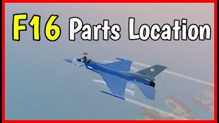 MILITARY TYCOON F16 PARTS [ Locations 2024 ] [ Roblox ]