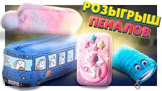 РОЗЫГРЫШ И ОБЗОР ПЕНАЛОВ с алиэкпресс! Креативные, красивые и классные! #алиэкспресс #пенал #обзор