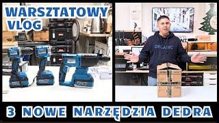 Warsztatowy Vlog: 3 Nowe Narzędzia DEDRA: Zapowiedź Dużego Projektu - Modernizacja Warsztatu.