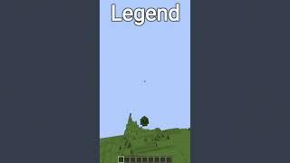 Noon vs Legend #shorts #minecraft #gevids #clevoo