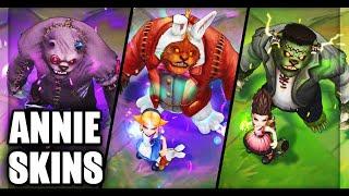 All Annie Skins Spotlight 2020 (League of Legends)