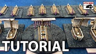 How to Paint Ancient Naval Galleys