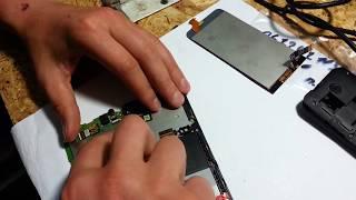 Ремонт телефона HTC Desire 300 дисплей и сенсор. Как разобрать HTC 300? Lcd repair HTC Desire 300