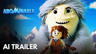 ABOMINABLE Movie Trailer Reimagined by AI in LEGO | Runway Gen 3