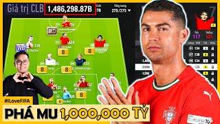 Phá Căng 1 Triệu Tỷ BP Tươi I Love Xây Dựng ĐỘI HÌNH MANCHESTER UNITRD Khủng Nhất FCO Lương 275