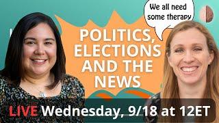 Anxiety around Politics, Bad News, and the Election - W/ Lindsy Cabrera, LMHC