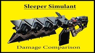 Destiny 2 | Sleeper Simulant Damage Comparison[Pre-Buff & Post-Buff]