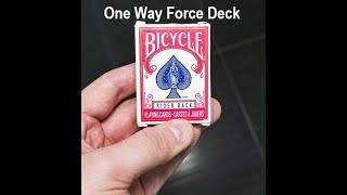 One Way Force Deck - Mini Bicycle Cards