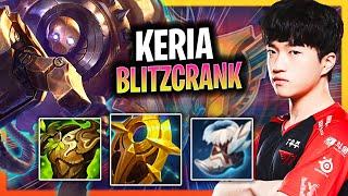 KERIA TESTING BLITZCRANK IN SOLOQ! | T1 Keria Plays Blitzcrank Support vs Alistar!  Season 2024